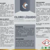 Cloro Líquido al 6% Liquido Blanqueador y Desinfectante