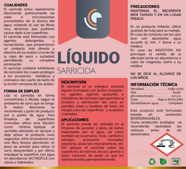 Líquido Sarricida