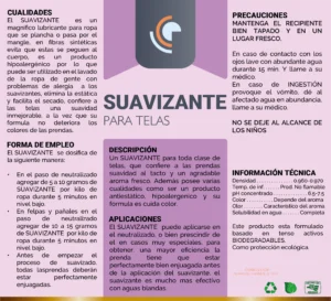 Suavizante para Telas