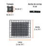 Red de carga 2.44 m x 2.05 m para camioneta, 3.5 Ton