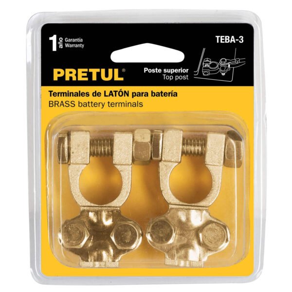 Terminales para Batería, latón poste superior