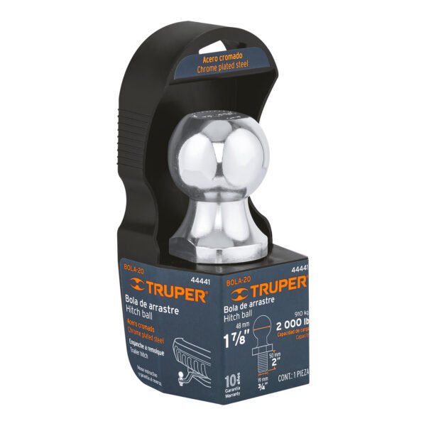 Bola de Arrastre para Remolque, 1-7/8", 2000 lb