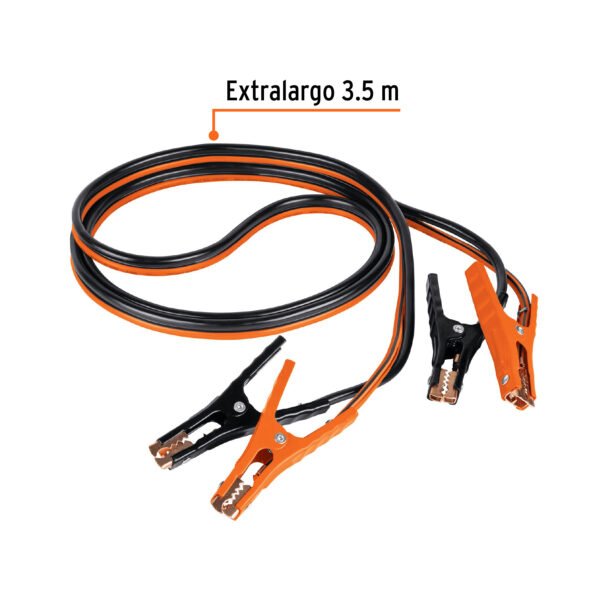 Cables Pasa Corriente 3.5 m, 350 A, 6 AWG.