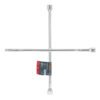 Llave de Cruz 20", pulida y cromada
