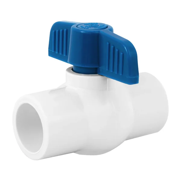 Válvula de esfera de PVC 3/4" (19mm) para cementar