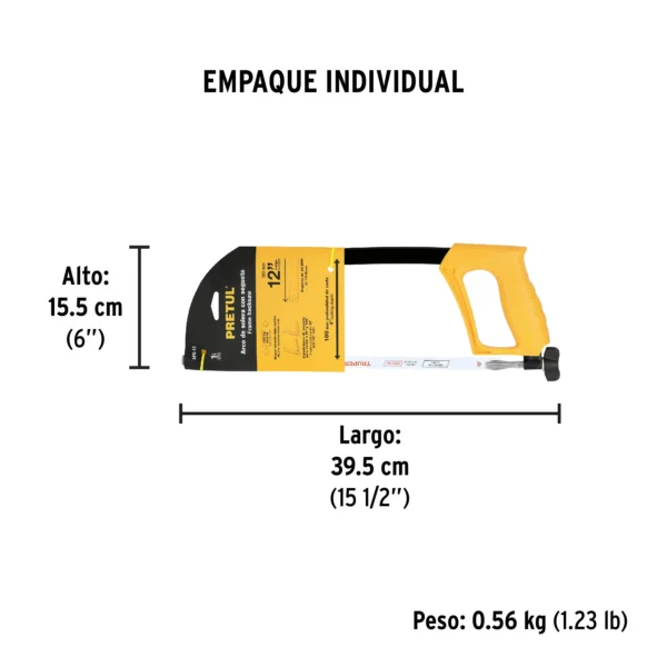 Arco 12" de solera para segueta