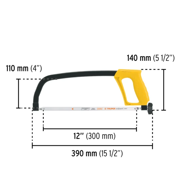 Arco 12" de solera para segueta
