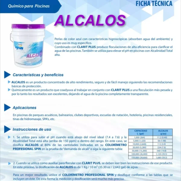 Alcalos Cubeta
