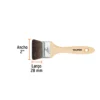 Brocha pelo de camello de 2" con mango de madera (50.8 mm)