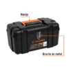 Caja para herramienta de 17" industrial, broches metálicos (43 cm)