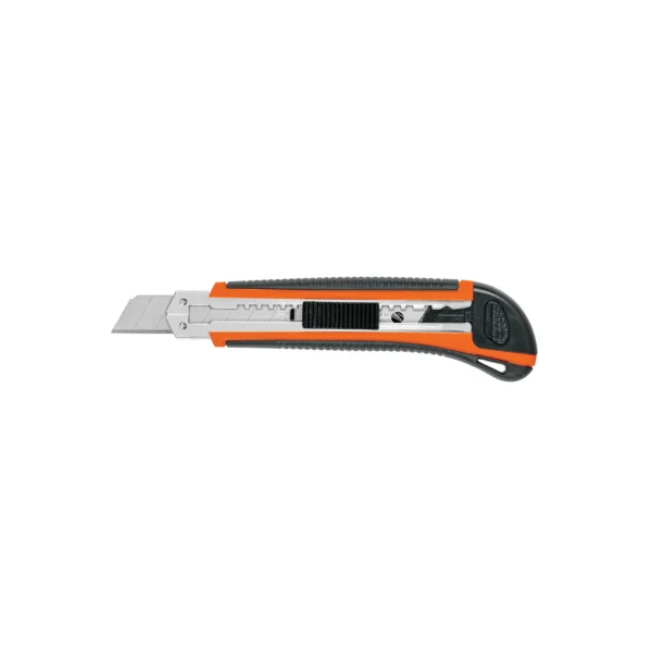Cutter 18 mm profesional con alma metálica y grip