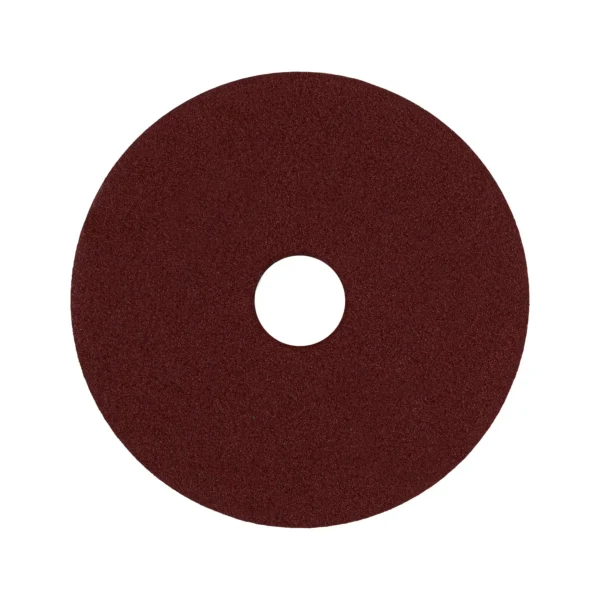 Disco de lija 4-1/2" con respaldo de fibra, grano 80