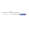 Desarmador de cruz 1/8" x 6" mango de PVC