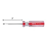Desarmador plano 3/16 x 3" mango de PVC