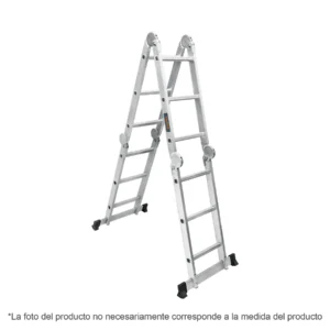 Escalera multiposición 16 peldaños, Tipo I