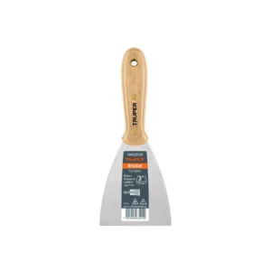 Espátula rígida 3" con mango de madera