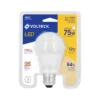 Lámpara LED A19 12 W (equiv. 75 W), luz cálida, blíster