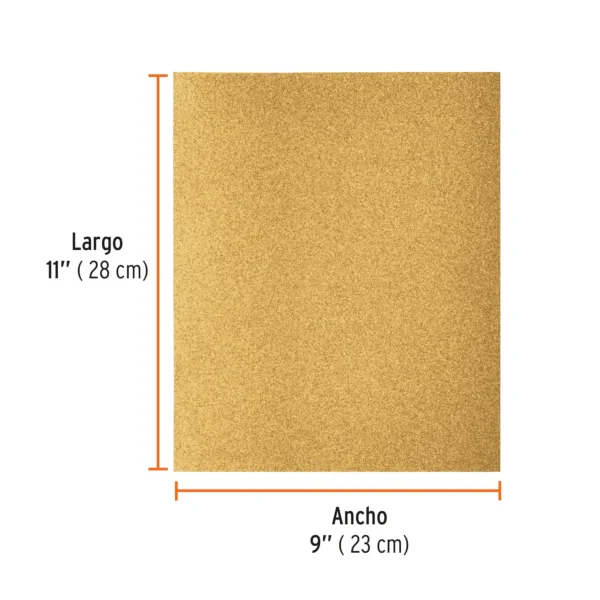 Lija para madera papel cabinet, grano 120