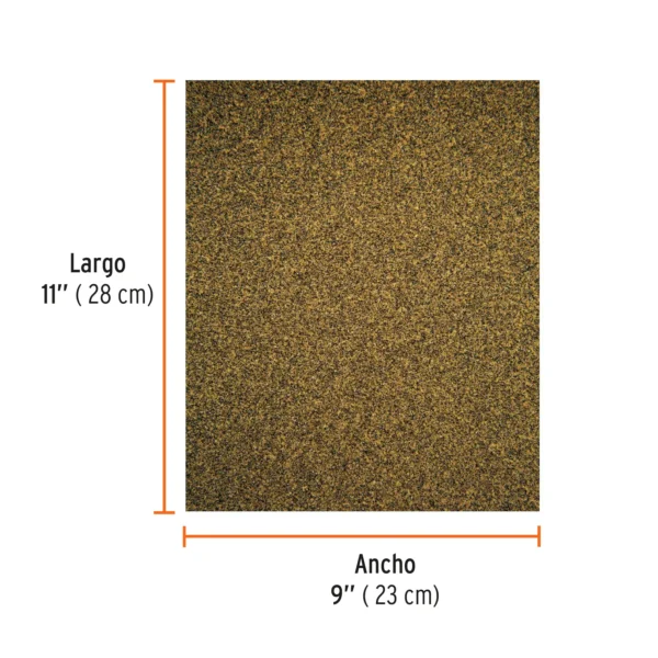 Lija para madera papel cabinet, grano 80