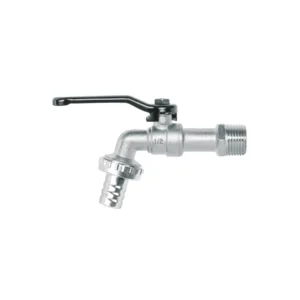 Llave de esfera, 1/2" de zinc