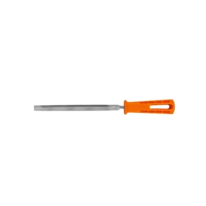 Lima triángulo pesado 7", 34 dpp, con mango (18 cm)