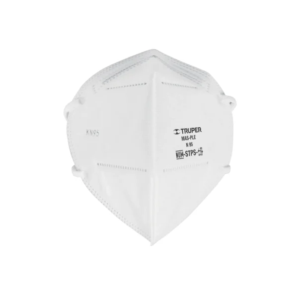 Respirador plegable N95, para polvos y partículas