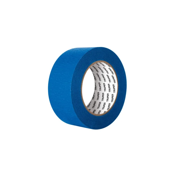 Cinta masking tape azul de 2" x 50 m para pintor
