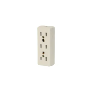 Multicontacto triple para extensión, 2 polos + tierra