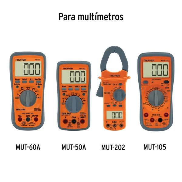 Juego de cables de prueba para multímetro