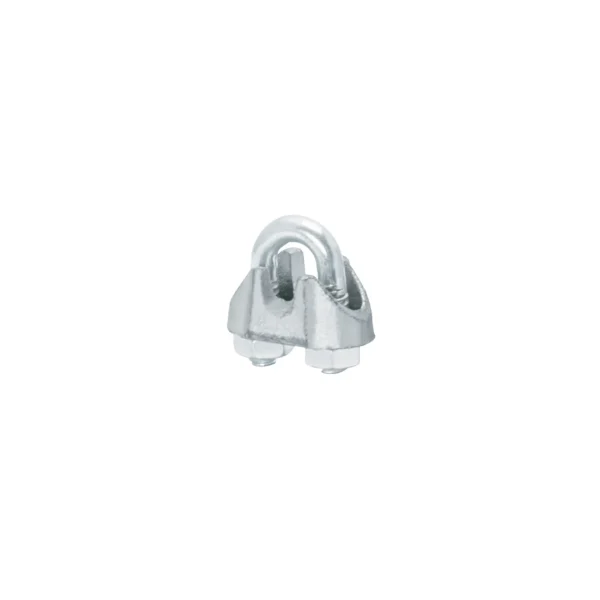 Blíster c/2 nudos (perros) de hierro p/cable de 1/8"