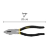 Pinza para electricista 8" mango de PVC