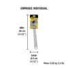 Llave ajustable (perico) 12" cromada (30 cm)