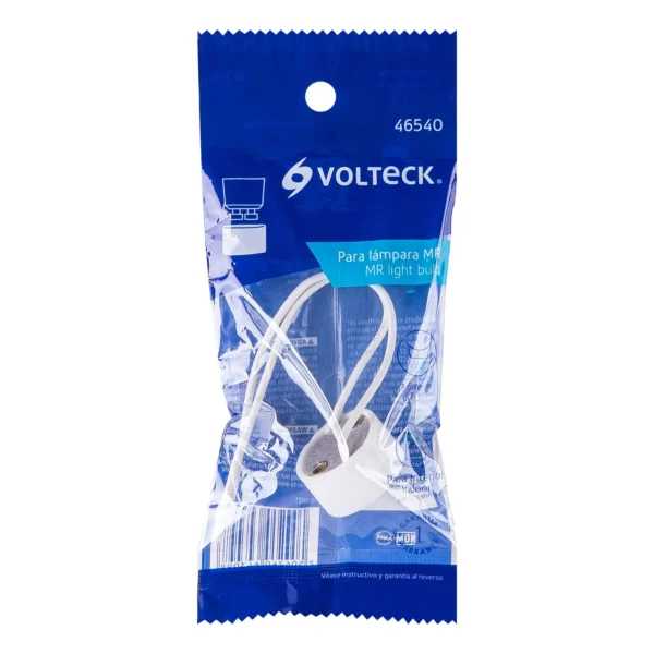 Portalámpara de porcelana para base GU10