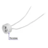 Portalámpara de porcelana para base GU10