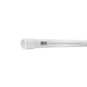 Tubo de 1-1/2" PVC hidráulico cédula 40, 3m, 2.3kg (38 mm)