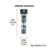 Felpa para rodillo 9" x 3/8" superficies lisas