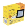 Reflector ultra delgado LED 20 W luz cálida