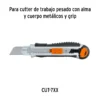 Estuche con 10 cuchillas SK2 de 25 mm para cutter