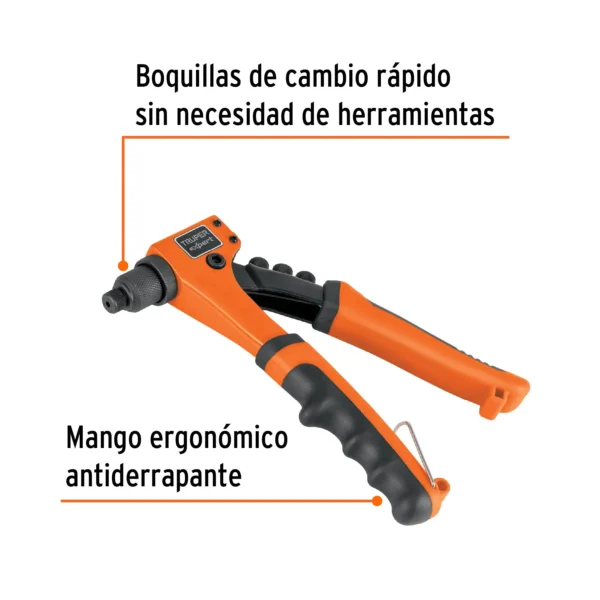 Remachadora profesional 8"
