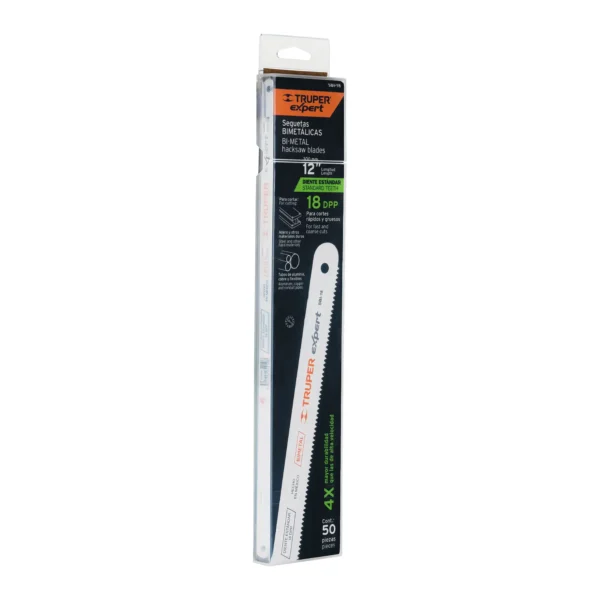 Segueta bimetálica de 12", 18 DPP