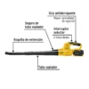 Sopladora inalámbrica 20V, 1 batería 4Ah, 1 cargador