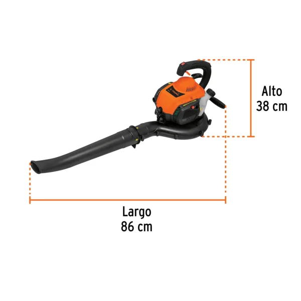 Sopladora / Aspiradora con motor de 26 cc a gasolina
