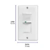 Sensor de movimiento con interruptor de pared