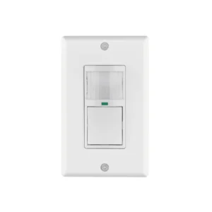 Sensor de movimiento con interruptor de pared