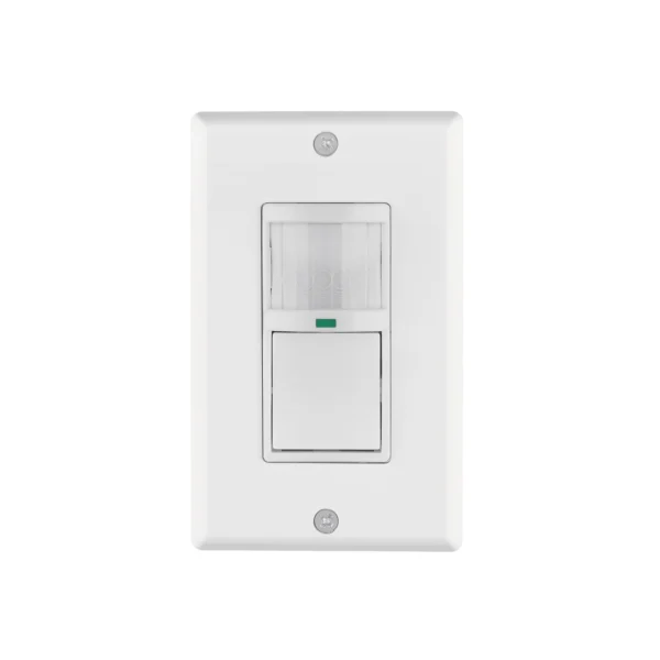Sensor de movimiento con interruptor de pared