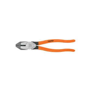 Pinza para electricista 9" uso rudo, mango PVC (23 cm)