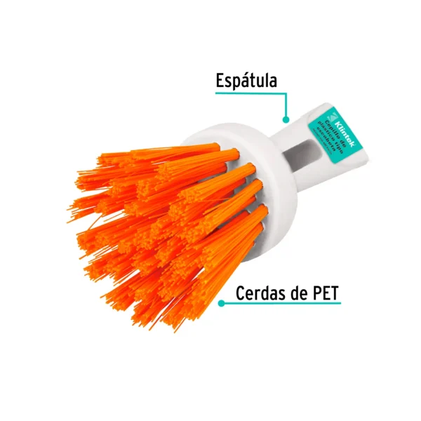 Cepillo tipo escobeta de plástico