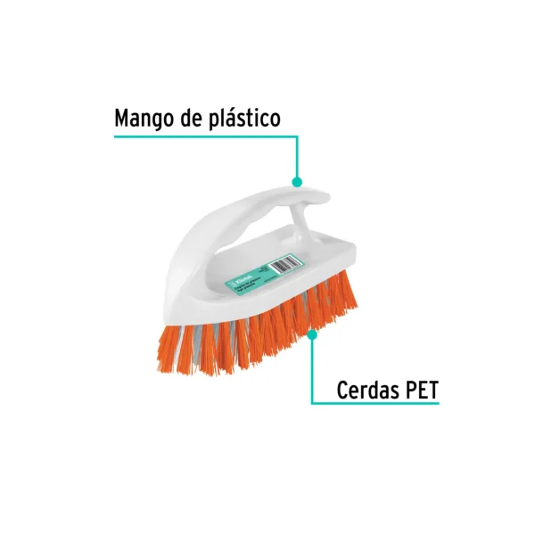 Cepillo tipo plancha de plástico