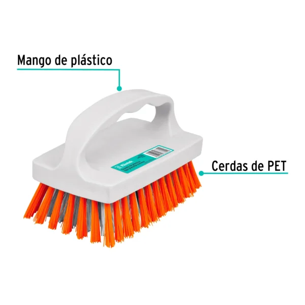 Cepillo tipo italiano de plástico