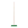 Cepillo industrial cerda rígida de 30 cm, bastón de madera